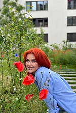 Ukrainian mail order bride Natalia from Kyiv with red hair and blue eye color - image 18