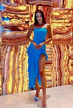 Ukrainian mail order bride Diana from Kyiv with black hair and green eye color - image 4
