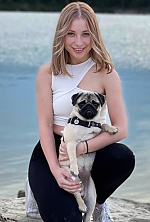 Ukrainian mail order bride Vasylyna from Lviv with blonde hair and blue eye color - image 5