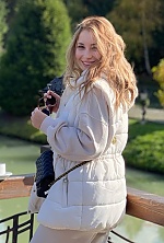 Ukrainian mail order bride Vasylyna from Lviv with blonde hair and blue eye color - image 9