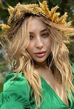 Ukrainian mail order bride Vasylyna from Lviv with blonde hair and blue eye color - image 10