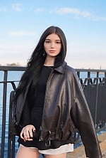 Ukrainian mail order bride Anzhelika from Cherkasy with black hair and brown eye color - image 5