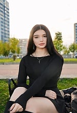 Ukrainian mail order bride Anzhelika from Cherkasy with black hair and brown eye color - image 3