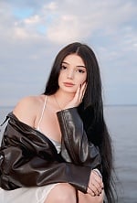 Ukrainian mail order bride Anzhelika from Cherkasy with black hair and brown eye color - image 10
