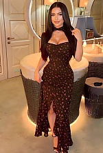 Ukrainian mail order bride Valeria from Kyiv with black hair and green eye color - image 5