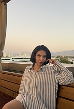 Ukrainian mail order bride Tahmina from Ashgabat with light brown hair and green eye color - image 4