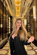 Ukrainian mail order bride Varvara from Chicago with blonde hair and blue eye color - image 9