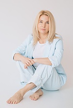 Ukrainian mail order bride Marina from Kyiv with blonde hair and grey eye color - image 8
