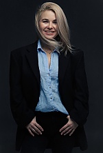Ukrainian mail order bride Marina from Kyiv with blonde hair and grey eye color - image 9