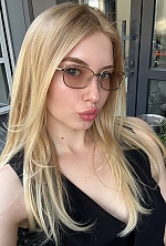 Ukrainian mail order bride Eleonora from Rivne with blonde hair and blue eye color - image 9