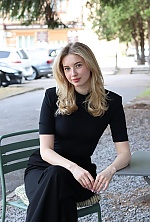 Ukrainian mail order bride Eleonora from Rivne with blonde hair and blue eye color - image 2