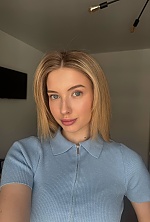 Ukrainian mail order bride Eleonora from Rivne with blonde hair and blue eye color - image 14