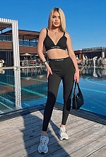 Ukrainian mail order bride Lina from Kharkiv with blonde hair and blue eye color - image 3