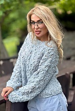 Ukrainian mail order bride Alina from Kharkiv with blonde hair and blue eye color - image 19