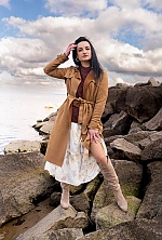Ukrainian mail order bride Viktoriia from Kyiv with black hair and brown eye color - image 11