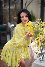 Ukrainian mail order bride Viktoriia from Kyiv with black hair and brown eye color - image 7