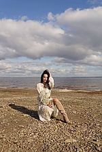 Ukrainian mail order bride Viktoriia from Kyiv with black hair and brown eye color - image 8