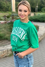 Ukrainian mail order bride Dariia from Zaporizhzhia with blonde hair and blue eye color - image 10