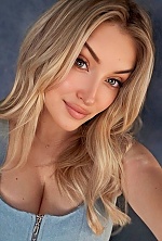 Ukrainian mail order bride Anastasiia from Odesa with blonde hair and green eye color - image 2