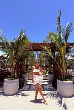 Ukrainian mail order bride Victoria from Munich with brunette hair and blue eye color - image 14