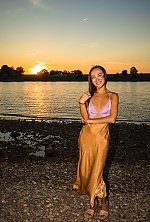 Ukrainian mail order bride Victoria from Munich with brunette hair and blue eye color - image 13