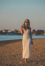 Ukrainian mail order bride Victoria from Munich with brunette hair and blue eye color - image 11