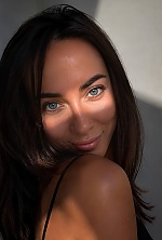 Ukrainian mail order bride Victoria from Munich with brunette hair and blue eye color - image 12