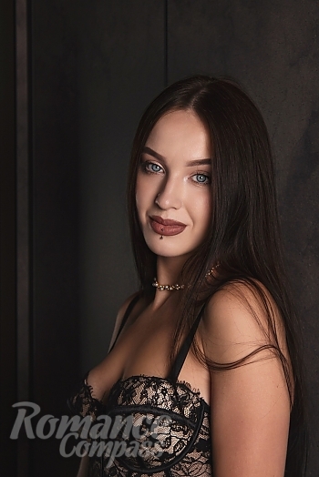 Ukrainian mail order bride Kristina from Odesa with light brown hair and blue eye color - image 1