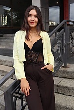 Ukrainian mail order bride Anastasiia from Ivano-Frankivsk with light brown hair and brown eye color - image 3