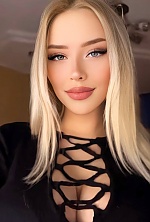 Ukrainian mail order bride Valeriia from Poltava with blonde hair and blue eye color - image 7