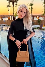 Ukrainian mail order bride Valeriia from Poltava with blonde hair and blue eye color - image 3