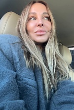 Ukrainian mail order bride Tetiana from Odesa with blonde hair and green eye color - image 3