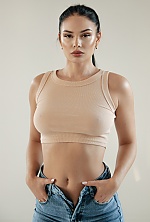 Ukrainian mail order bride Aigerim from Karaganda with black hair and brown eye color - image 9