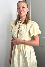 Ukrainian mail order bride Vladyslava from Miami with blonde hair and blue eye color - image 11
