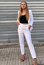 Ukrainian mail order bride Vladyslava from Miami with blonde hair and blue eye color - image 7