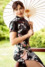 Ukrainian mail order bride Valeria from Kyiv with black hair and brown eye color - image 7