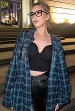 Ukrainian mail order bride Alona from Kyiv with blonde hair and grey eye color - image 10