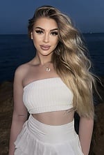 Ukrainian mail order bride Alona from Kyiv with blonde hair and grey eye color - image 19