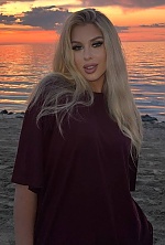 Ukrainian mail order bride Alona from Kyiv with blonde hair and grey eye color - image 9