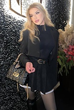 Ukrainian mail order bride Alona from Kyiv with blonde hair and grey eye color - image 5